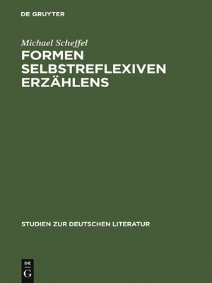 cover image of Formen selbstreflexiven Erzählens